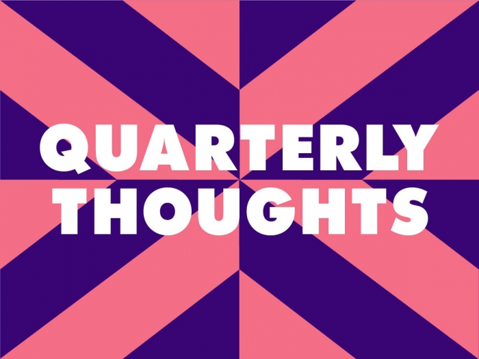 The quarterly thoughts graphic.