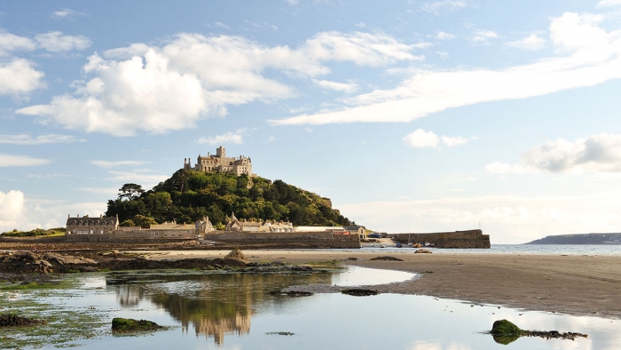 St Michael's Mount in Cornwall.