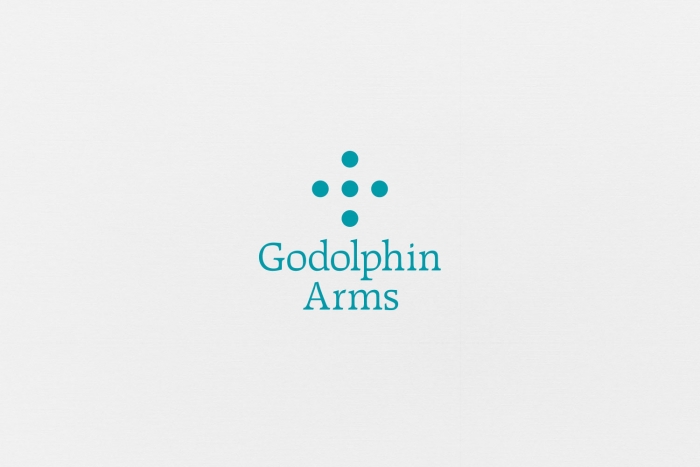 The Godolphin Arms logo and word mark.