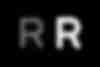 The letter R from the Romford typeface.