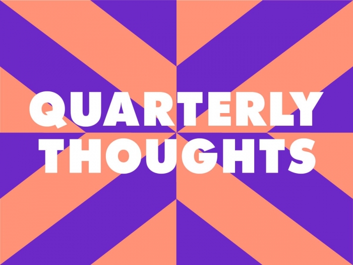The Nixon Design Quarterly Thoughts graphic