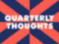 The quarterly thoughts logo for the Nixon Design blog.