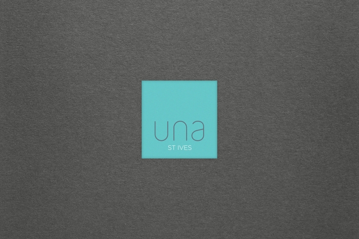 The Una St Ives logo.